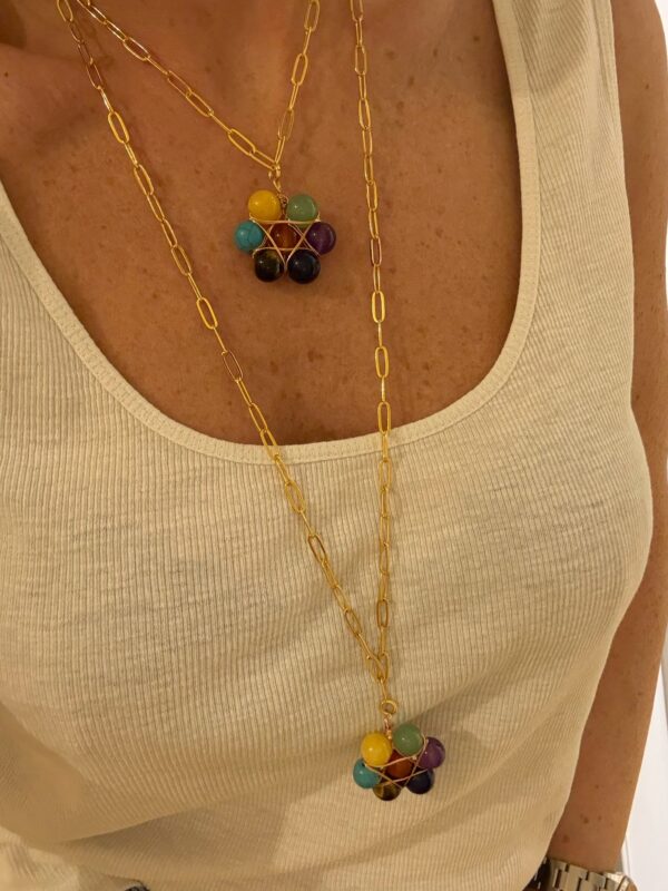 Collier Double love – Image 2