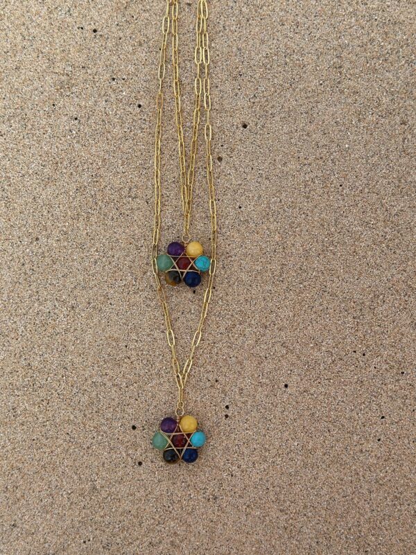 Collier Double love – Image 2