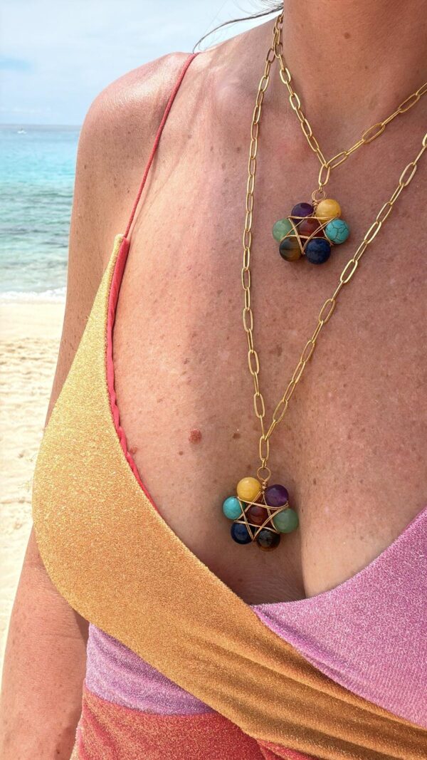 Collier Double love – Image 3